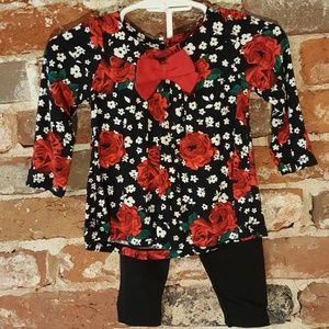 Koala Baby | 2pc floral print top